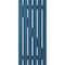 Ekena Millwork Americraft 6-Board (2 Batten) Wood Spaced Board-n-Batten Shutters w/ Z-Bar, ARW102SB623X77HBH, PR ARW102SB623X77HBH - alternate 5